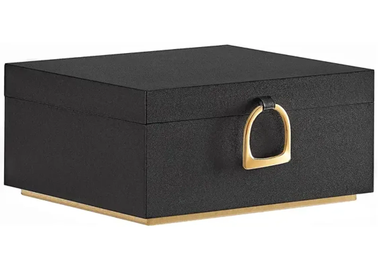 2-Layer Jewelry Box with Handle for Stylish and Portable Storage