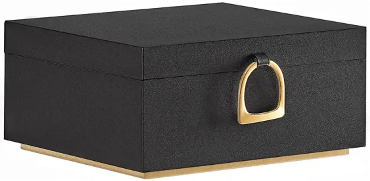 2-Layer Jewelry Box with Handle for Stylish and Portable Storage