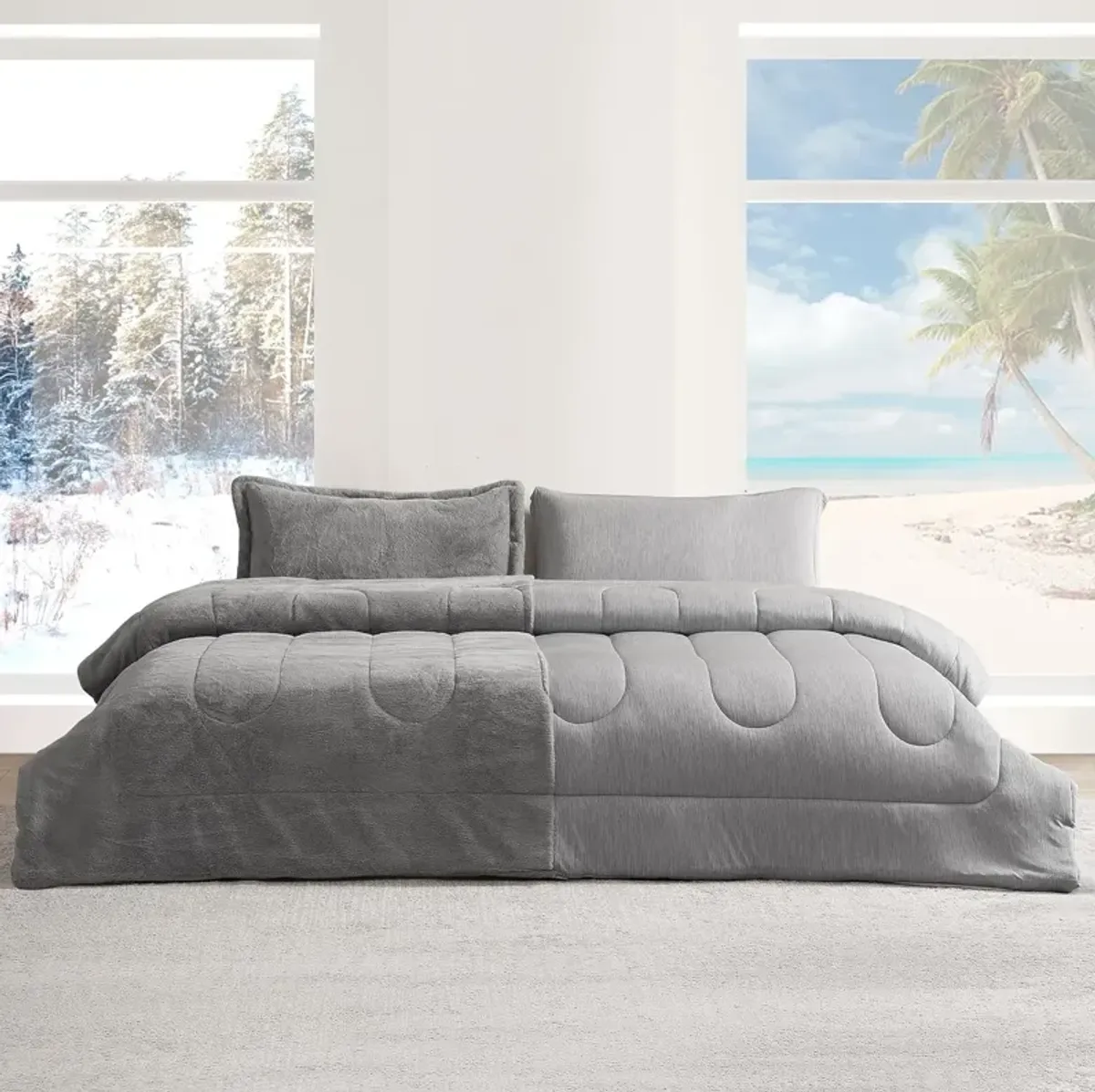 Opposites Attract - Coma Inducer� Oversized Comforter Set