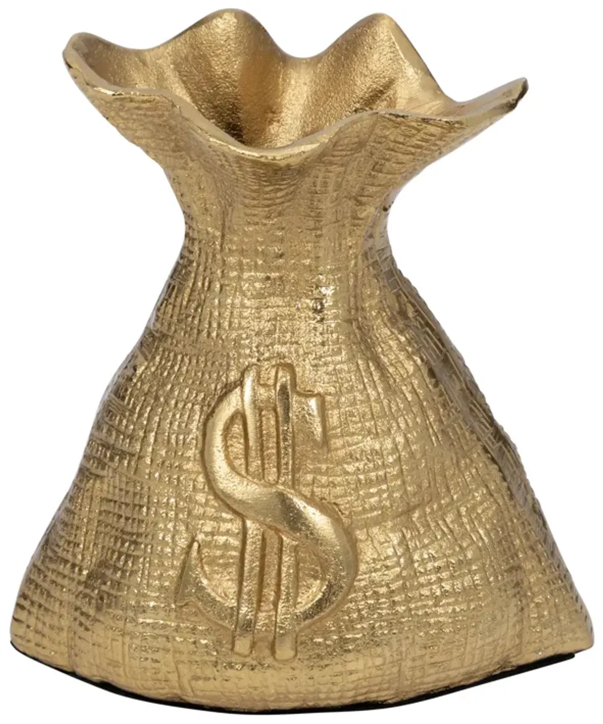 Embossed Money Bag Figurine