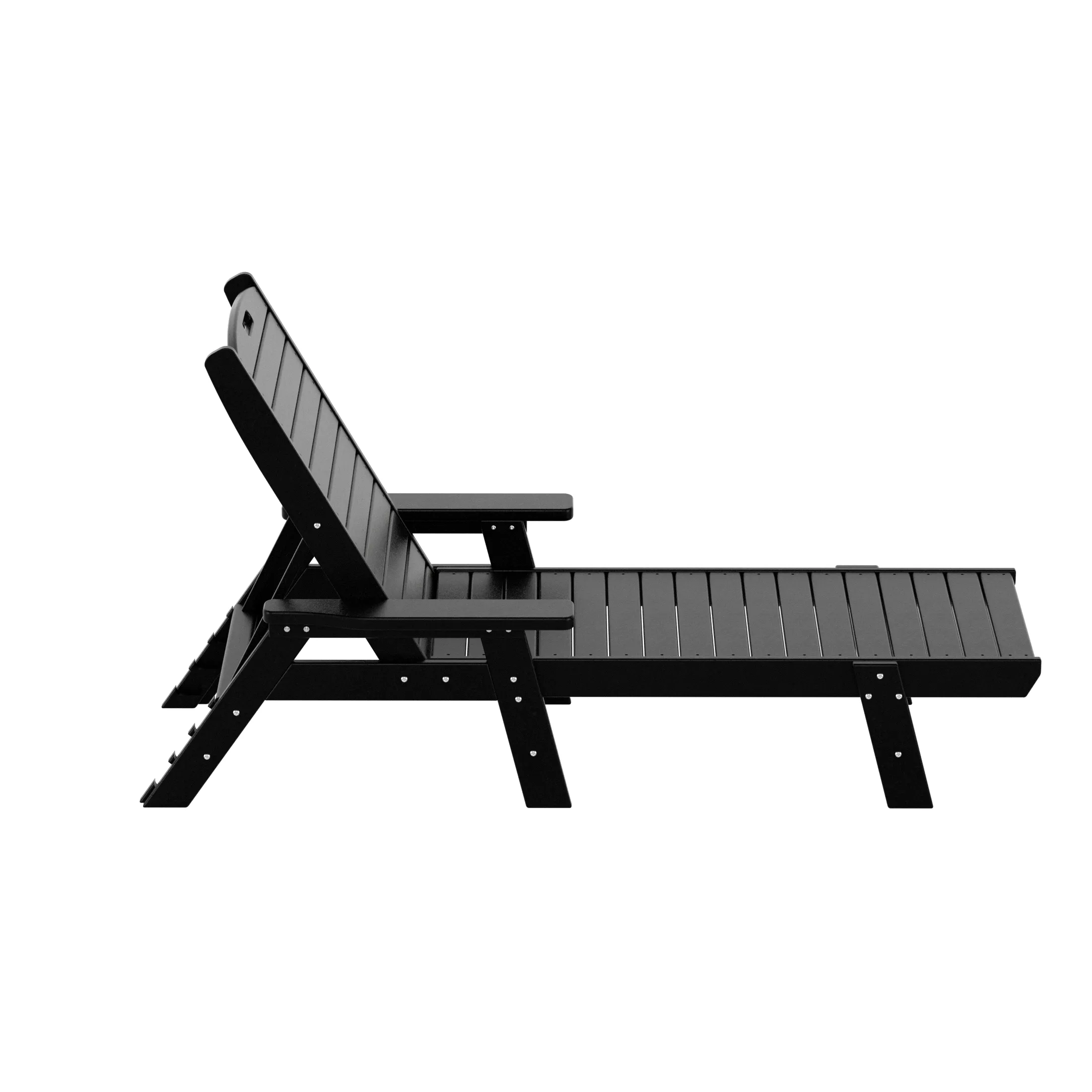 WestinTrends Adirondack Outdoor Chaise Lounge (Set of 2)