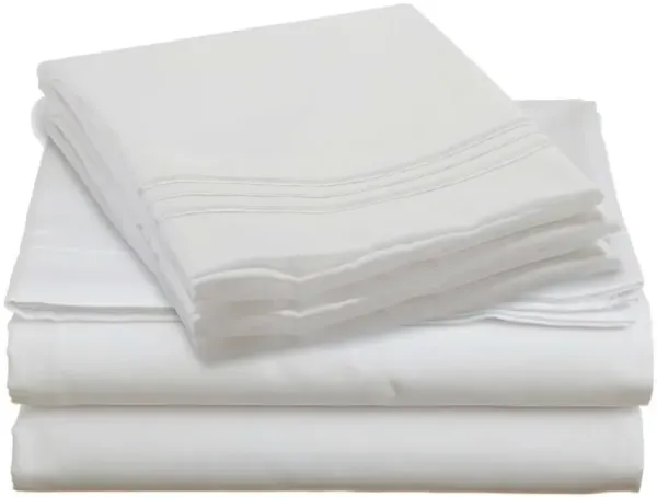 4-Piece Silky Soft Microfiber Sheet Set for Ultimate Comfort and Durability