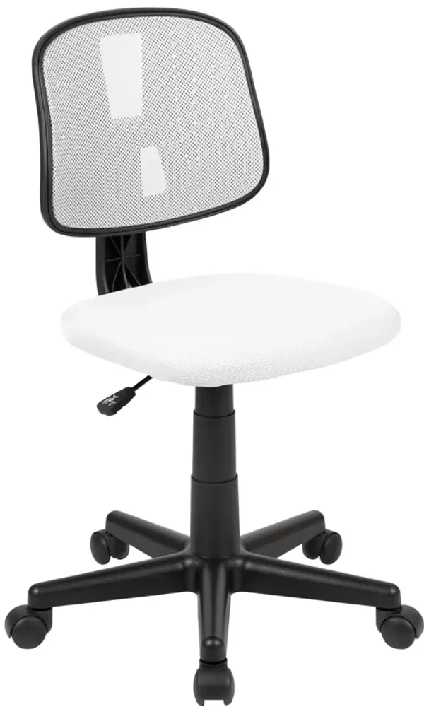 Flash Fundamentals Mid-Back Mesh Swivel Task Office Chair with Pivot Back