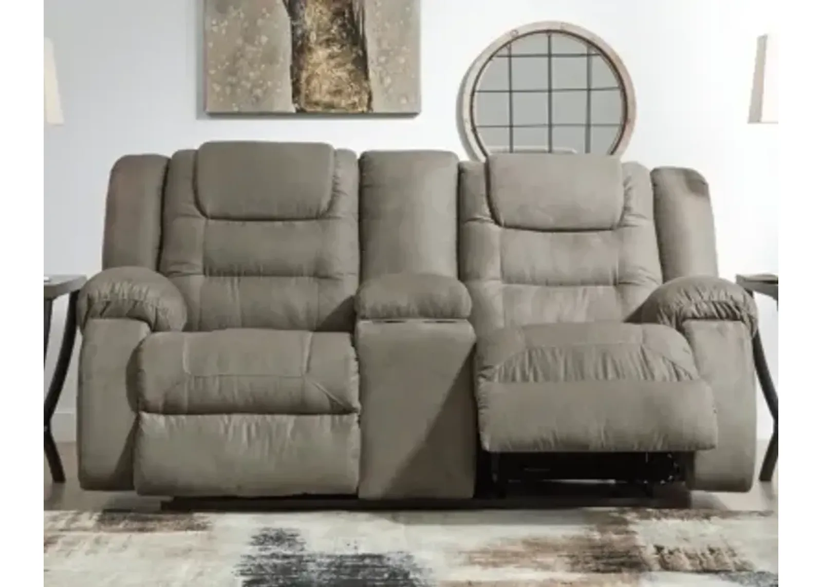 McCade Reclining Loveseat with Console