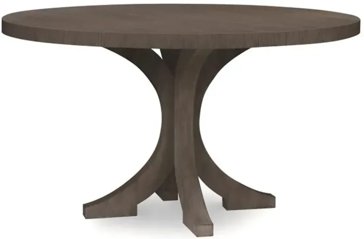 Carlyle Oak Mink Round Dining Table