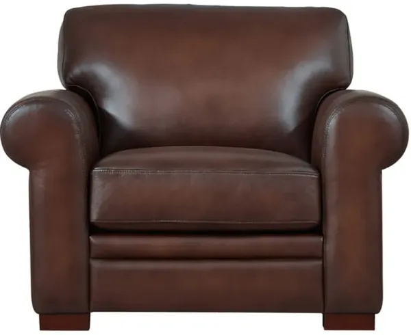 Brookfield Top Grain Leather Chair