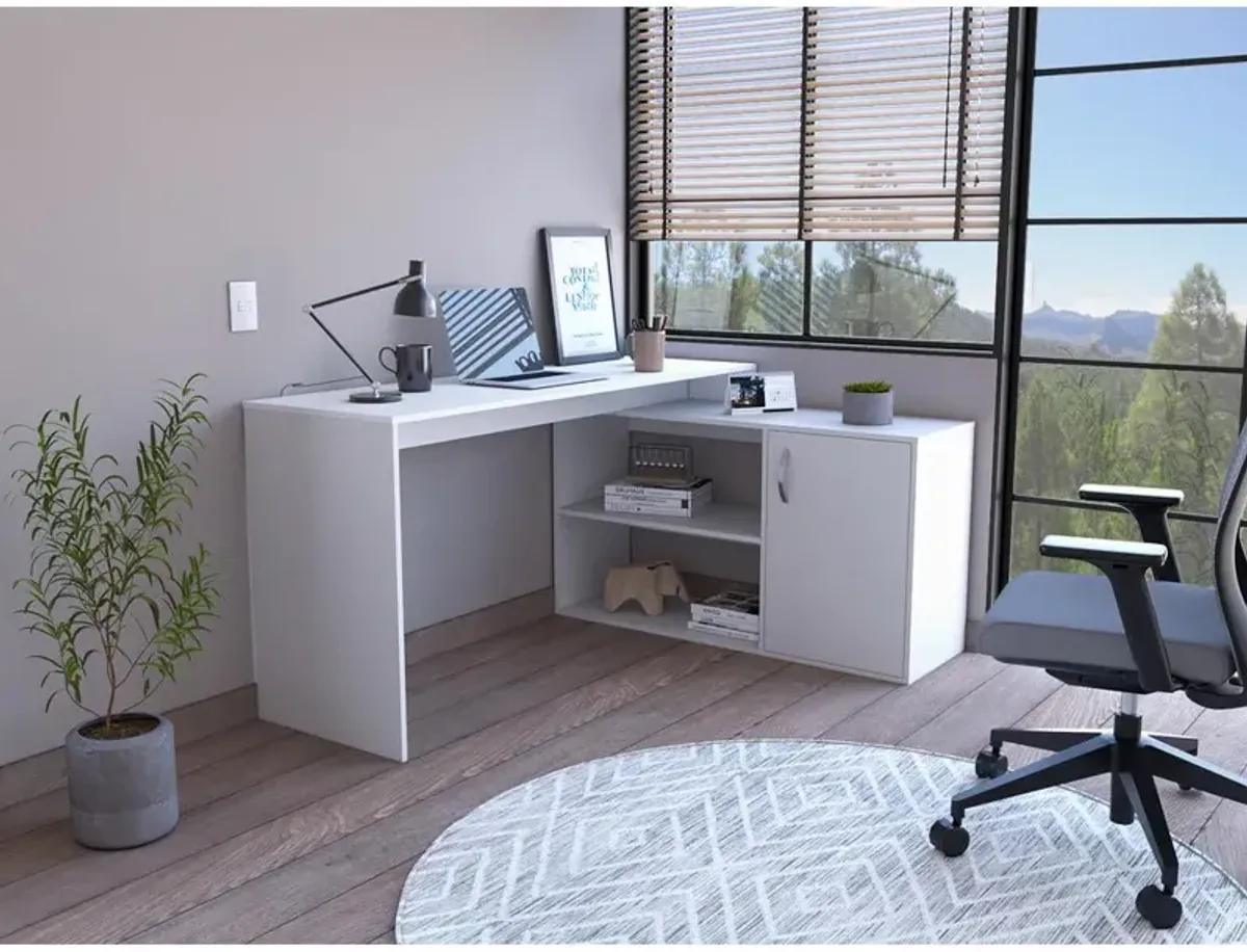 Boston Desk - White