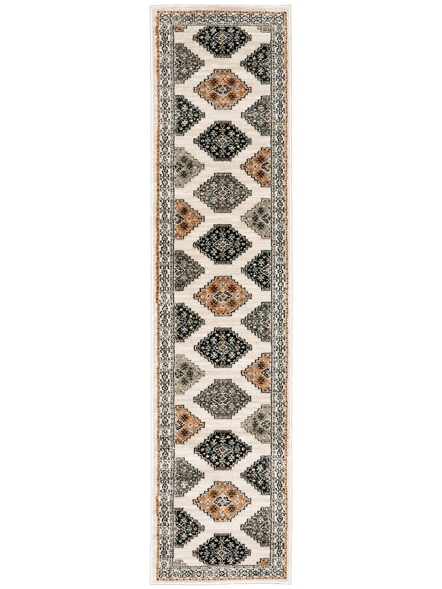 Georgia 1'10" x 7'6" Ivory Rug