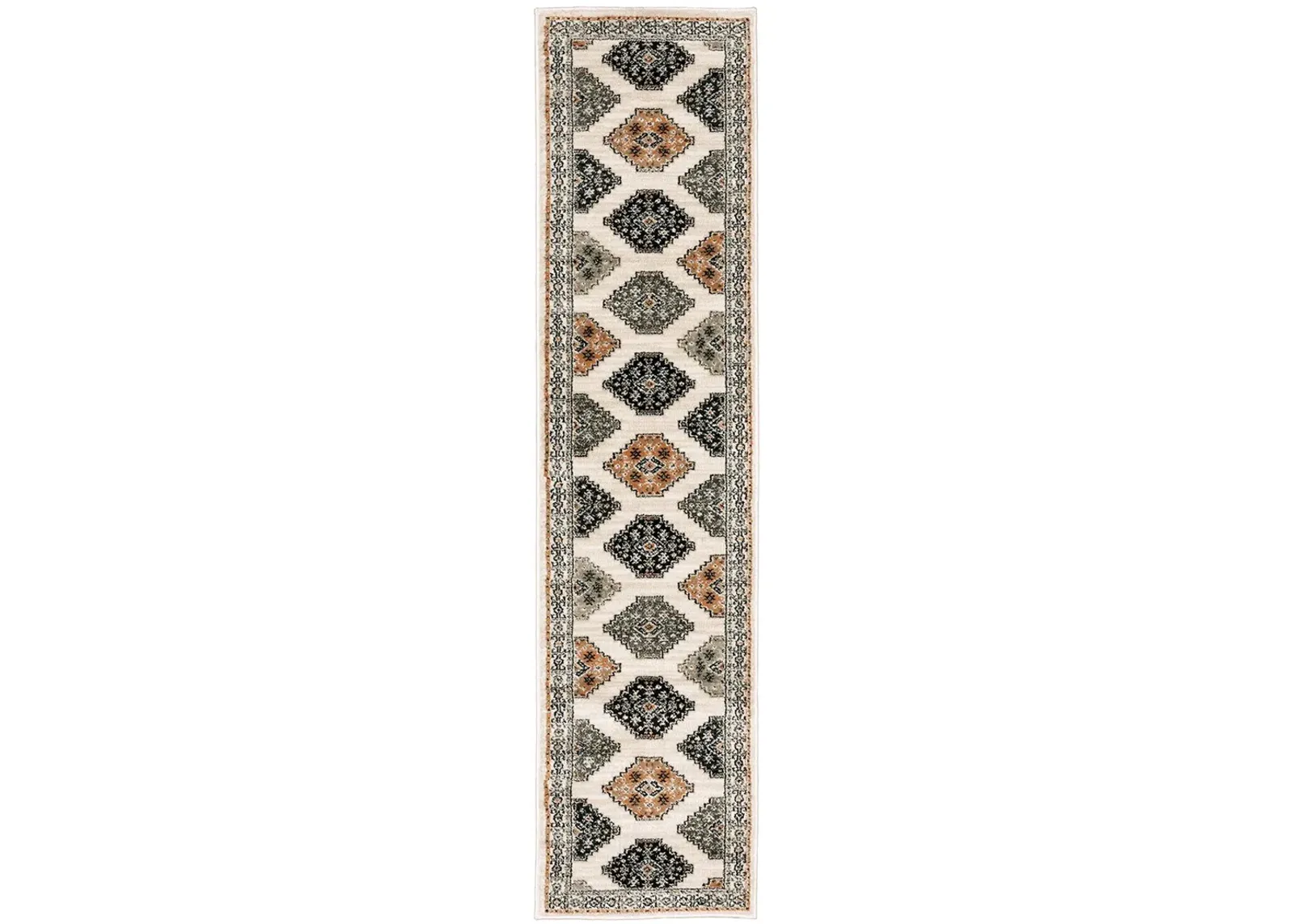 Georgia 1'10" x 7'6" Ivory Rug