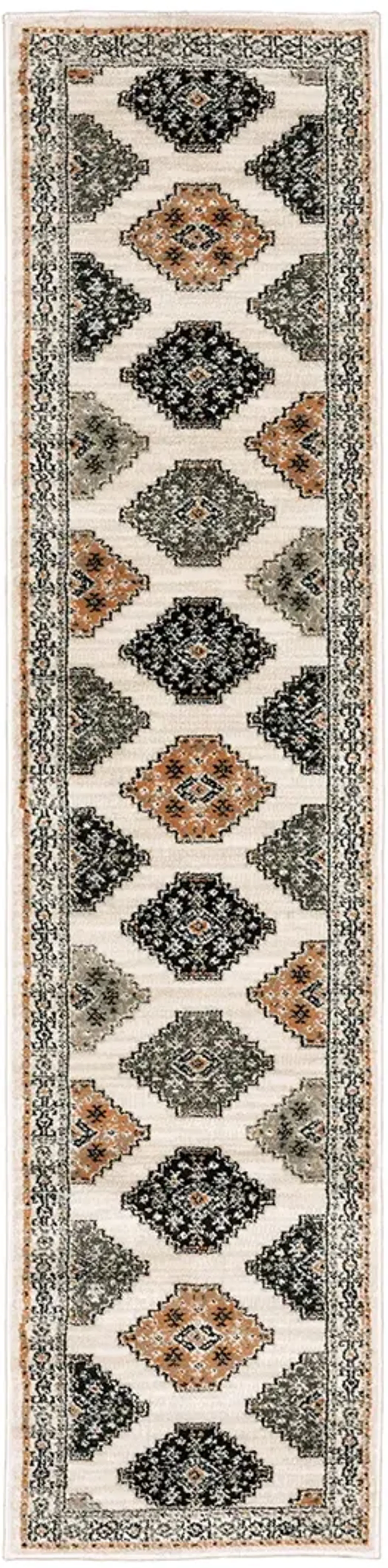 Georgia 1'10" x 7'6" Ivory Rug