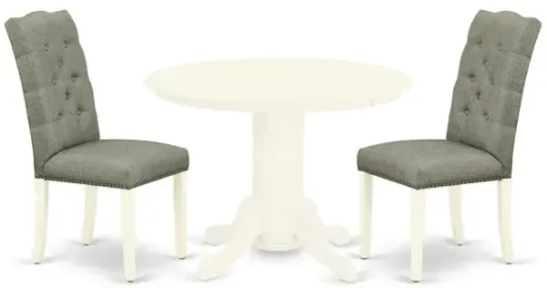 Dining Room Set Linen White