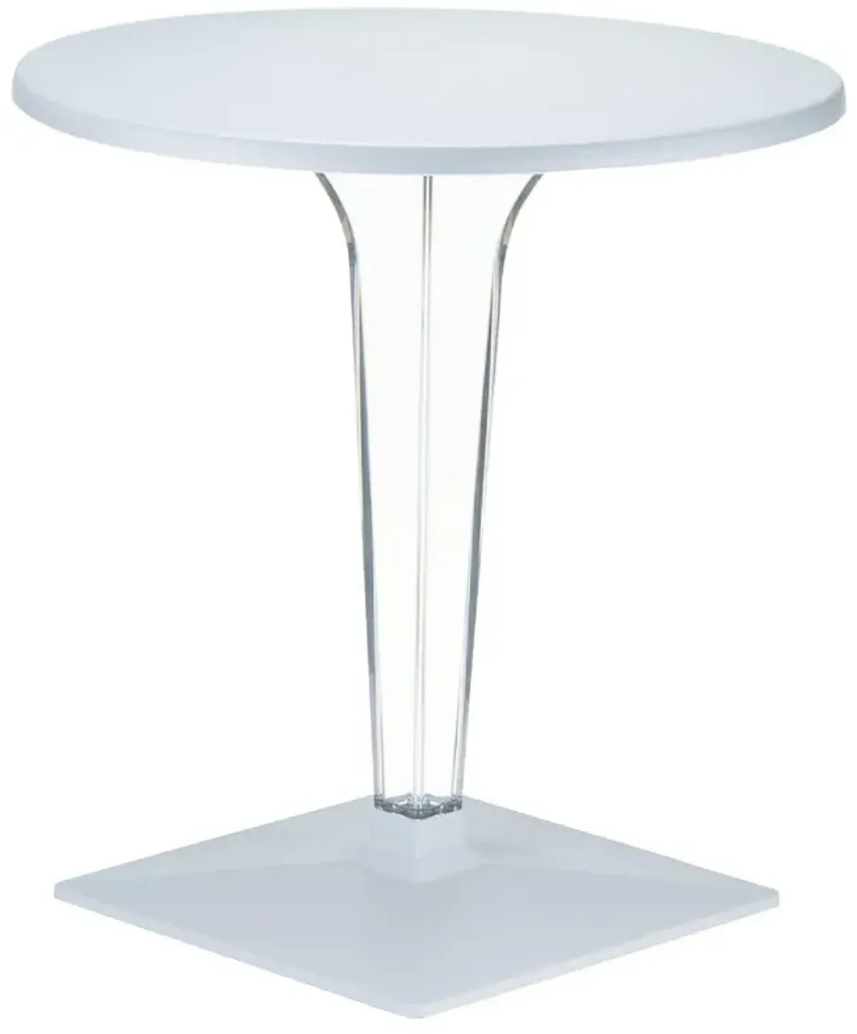 Belen Kox Round Dining Table, Silver, 28 inch, Belen Kox