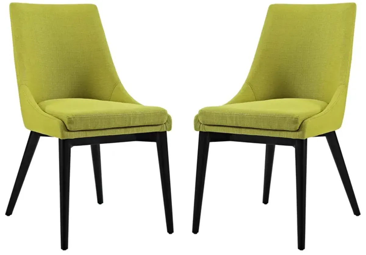 Viscount Dining Side Chair Fabric Set of 2