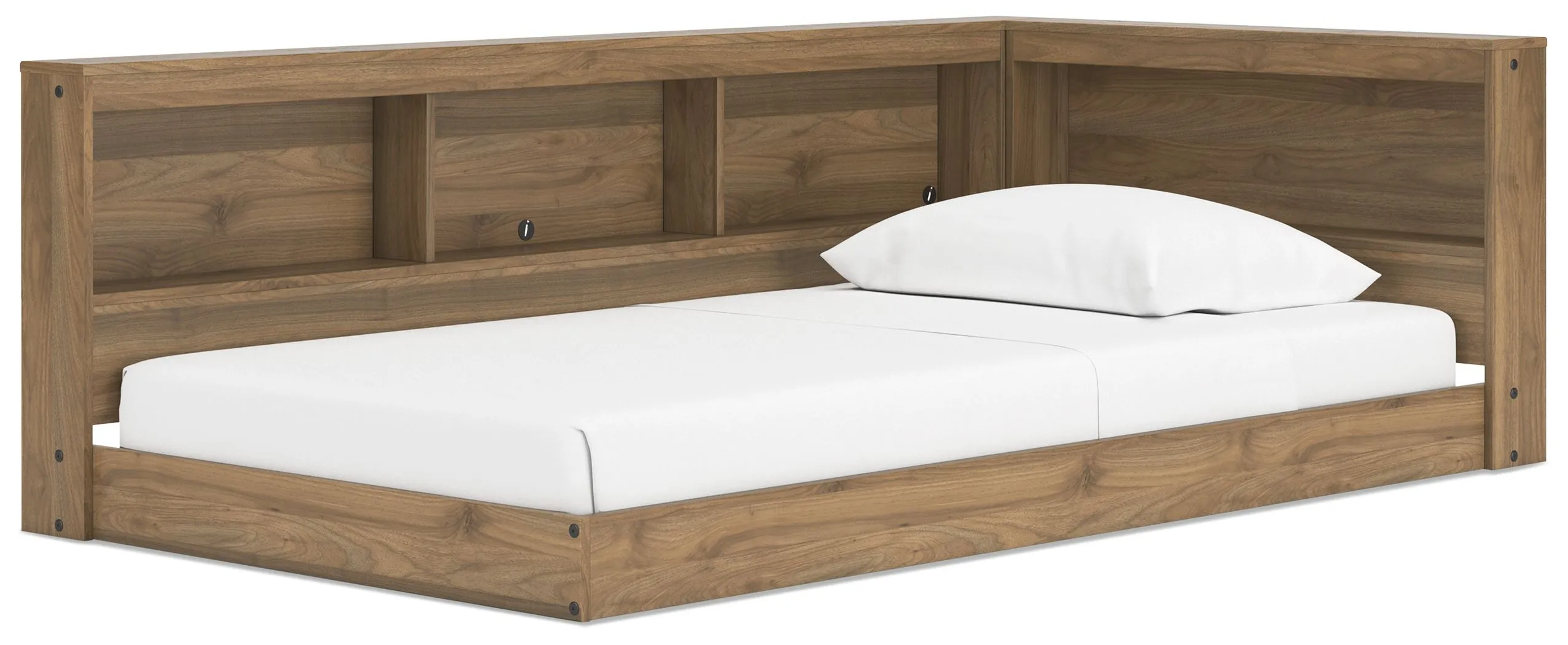 Twin Bookcase Storage Bed