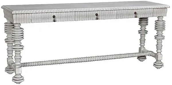 Portuguese Console, White Wash