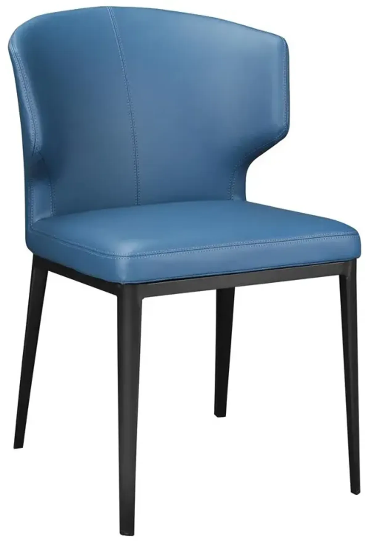 Delaney Steel Blue Dining Chair Duo, Belen Kox