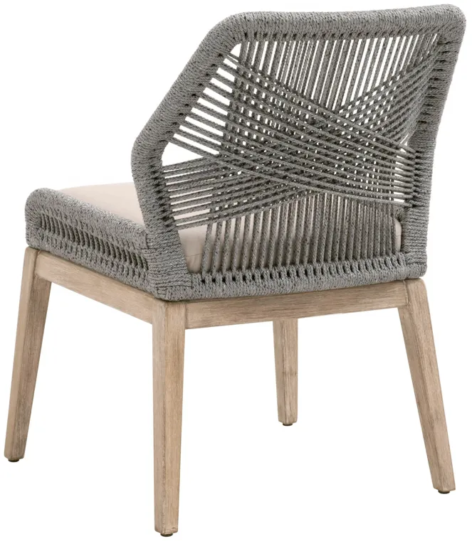 Loom Dining Chair in Platinum