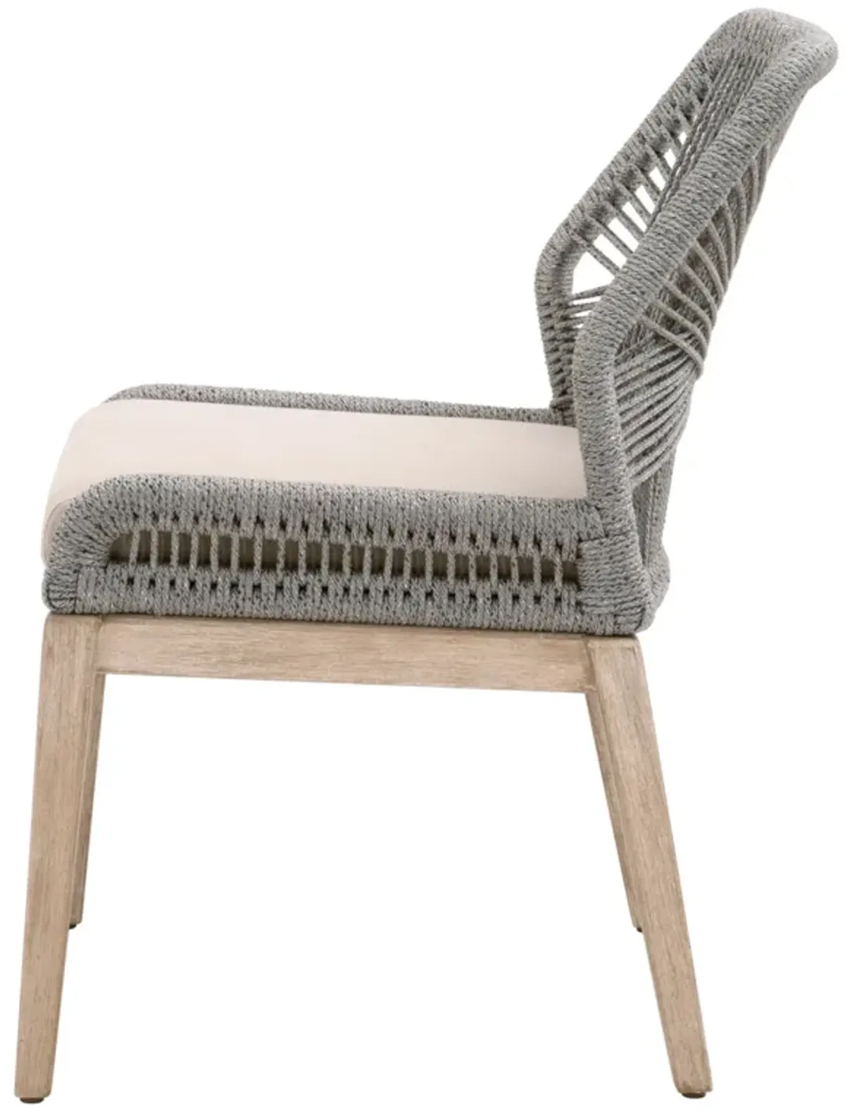 Loom Dining Chair in Platinum