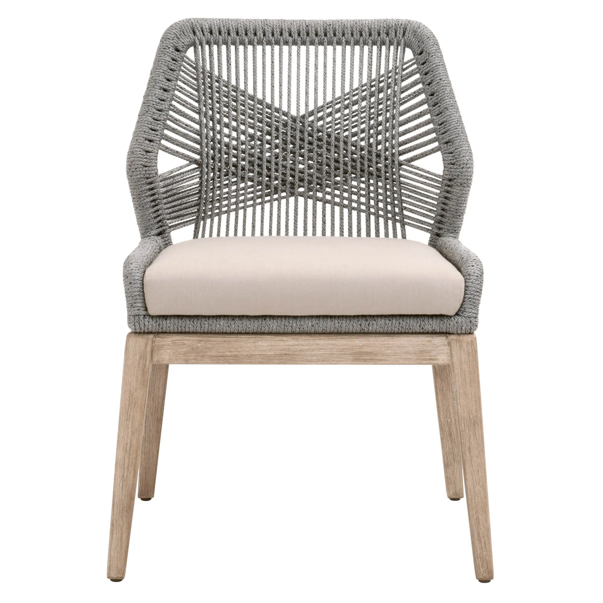 Loom Dining Chair in Platinum