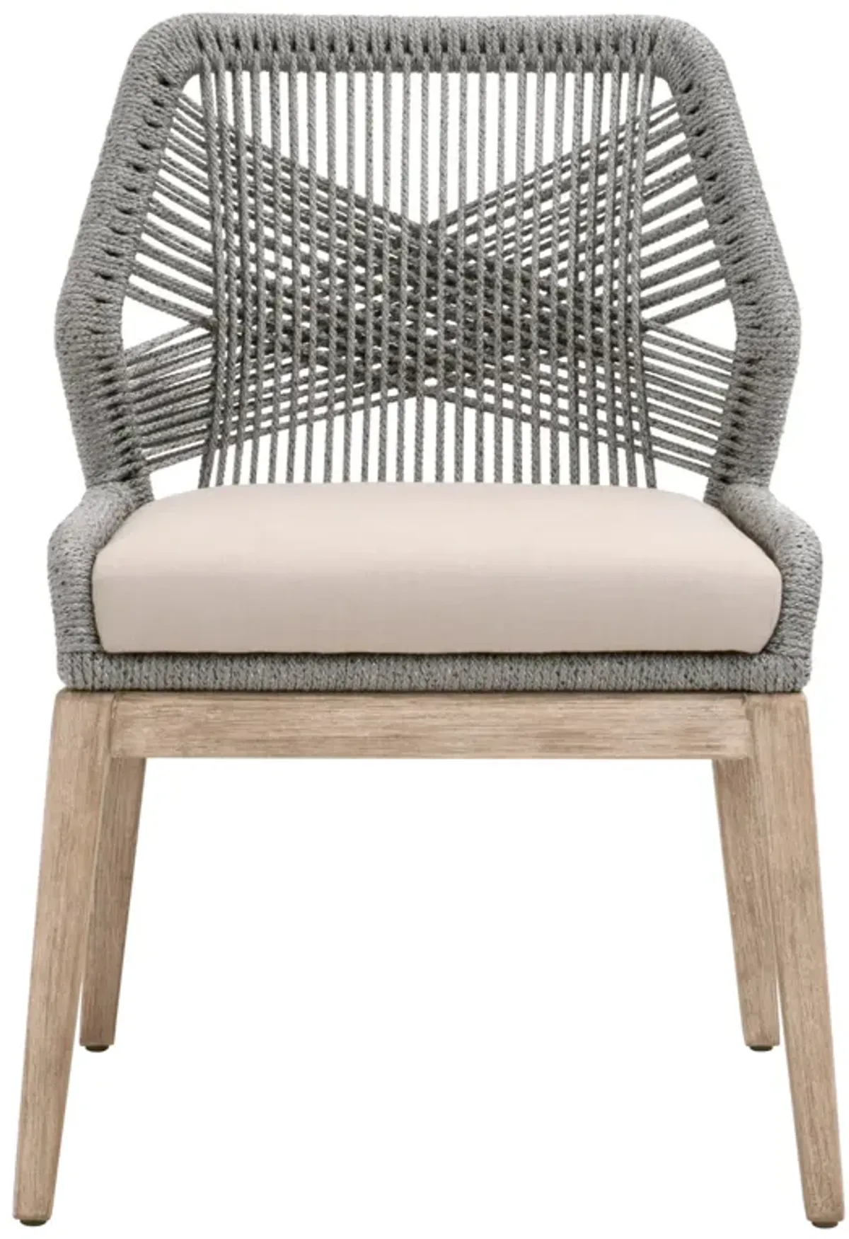 Loom Dining Chair in Platinum