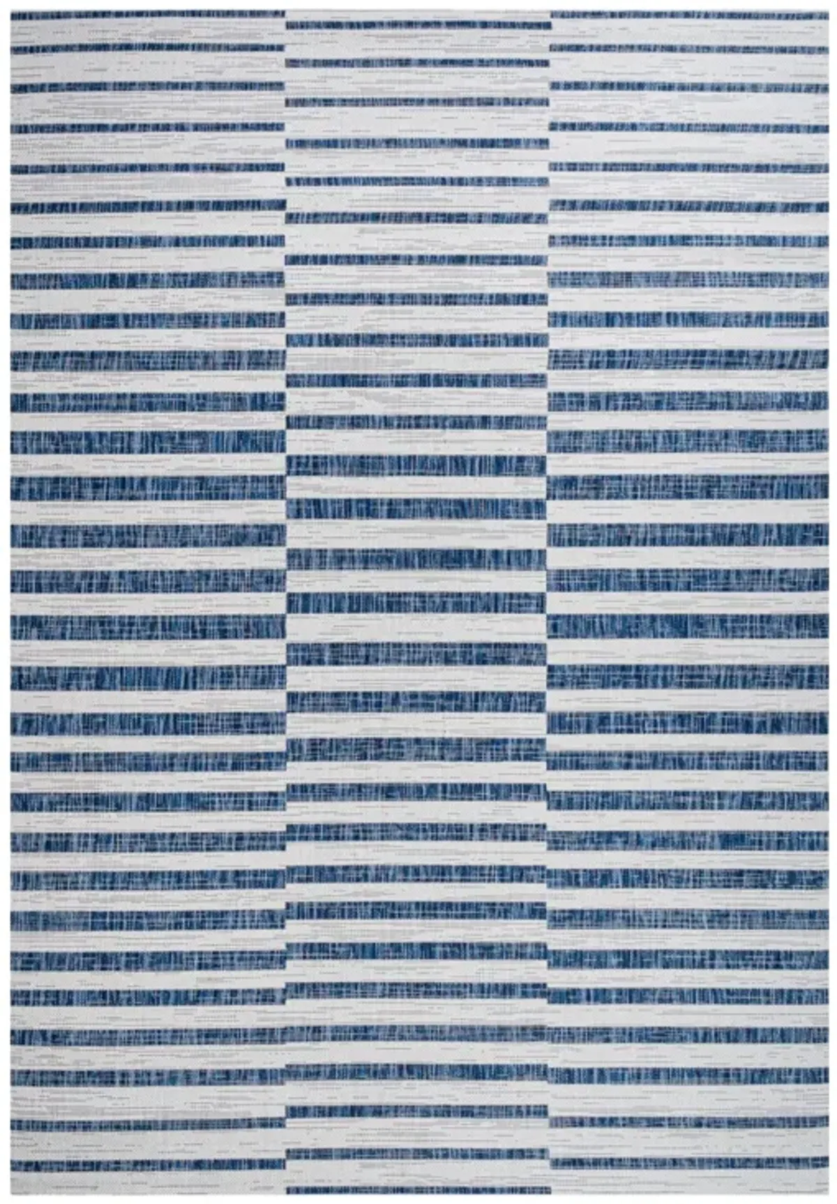 Sukie Modern Offset Stripe Indoor/Outdoor Area Rug