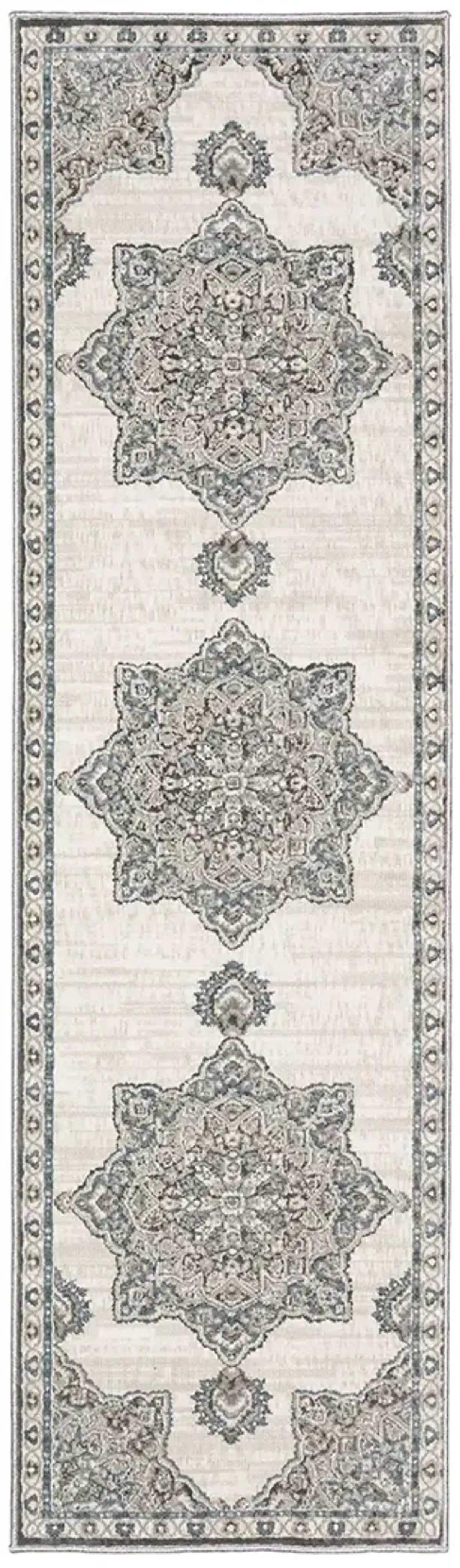 Ellington 2'3" x 7'6" Ivory Rug