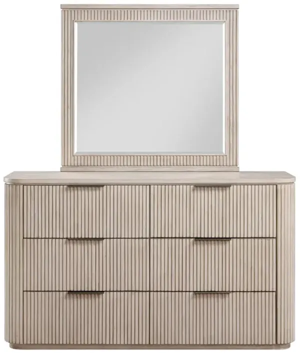 Henry 6-Drawer Dresser & Mirror