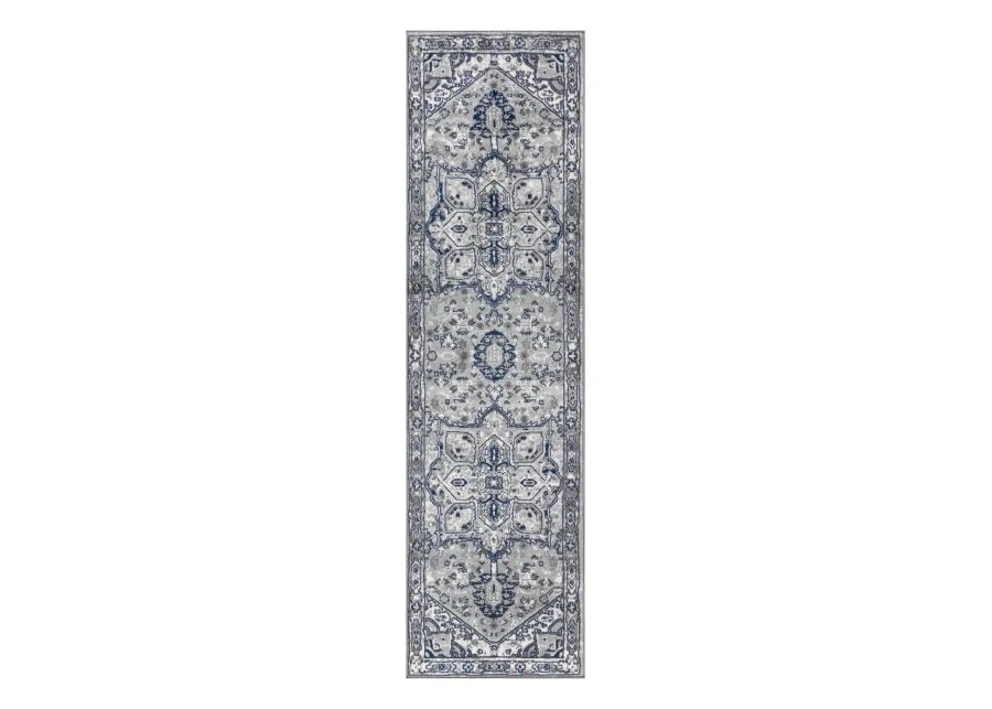 Jerica Modern Persian Vintage Medallion Area Rug