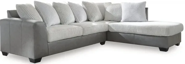 Clairette Court 2-Piece Sectional with Chaise
