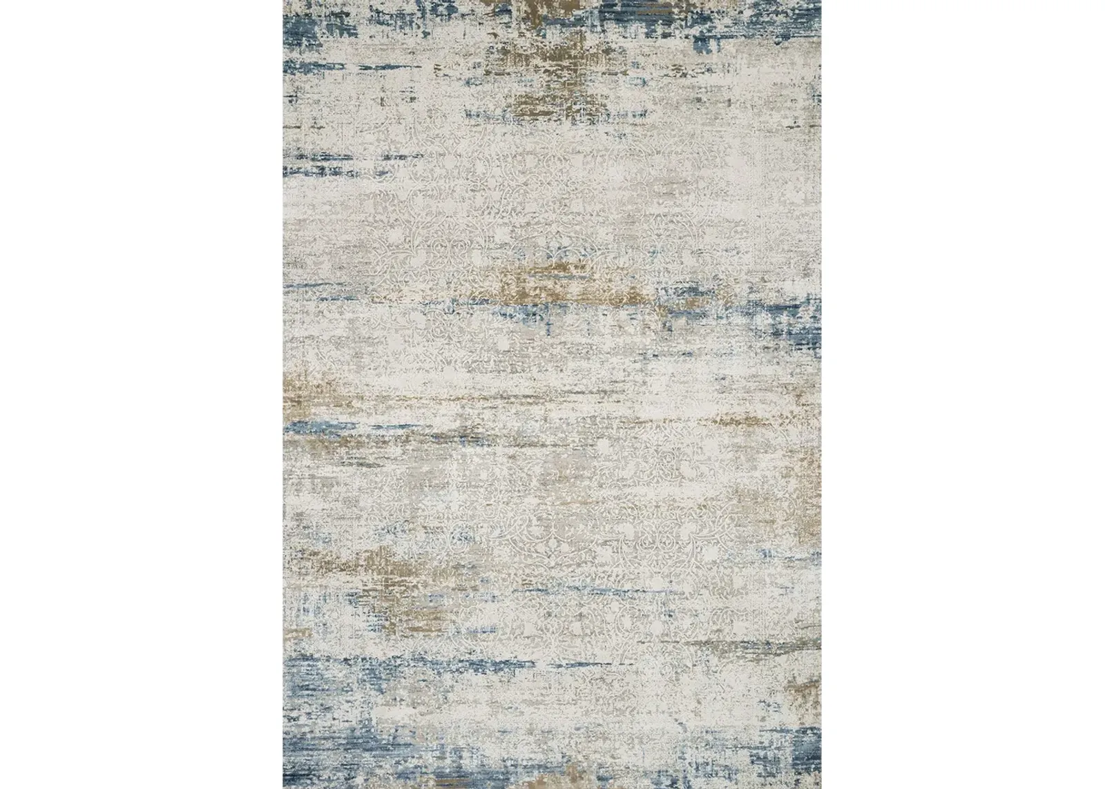 Sienne SIE05 Ivory/Azure 6'7" x 9'2" Rug