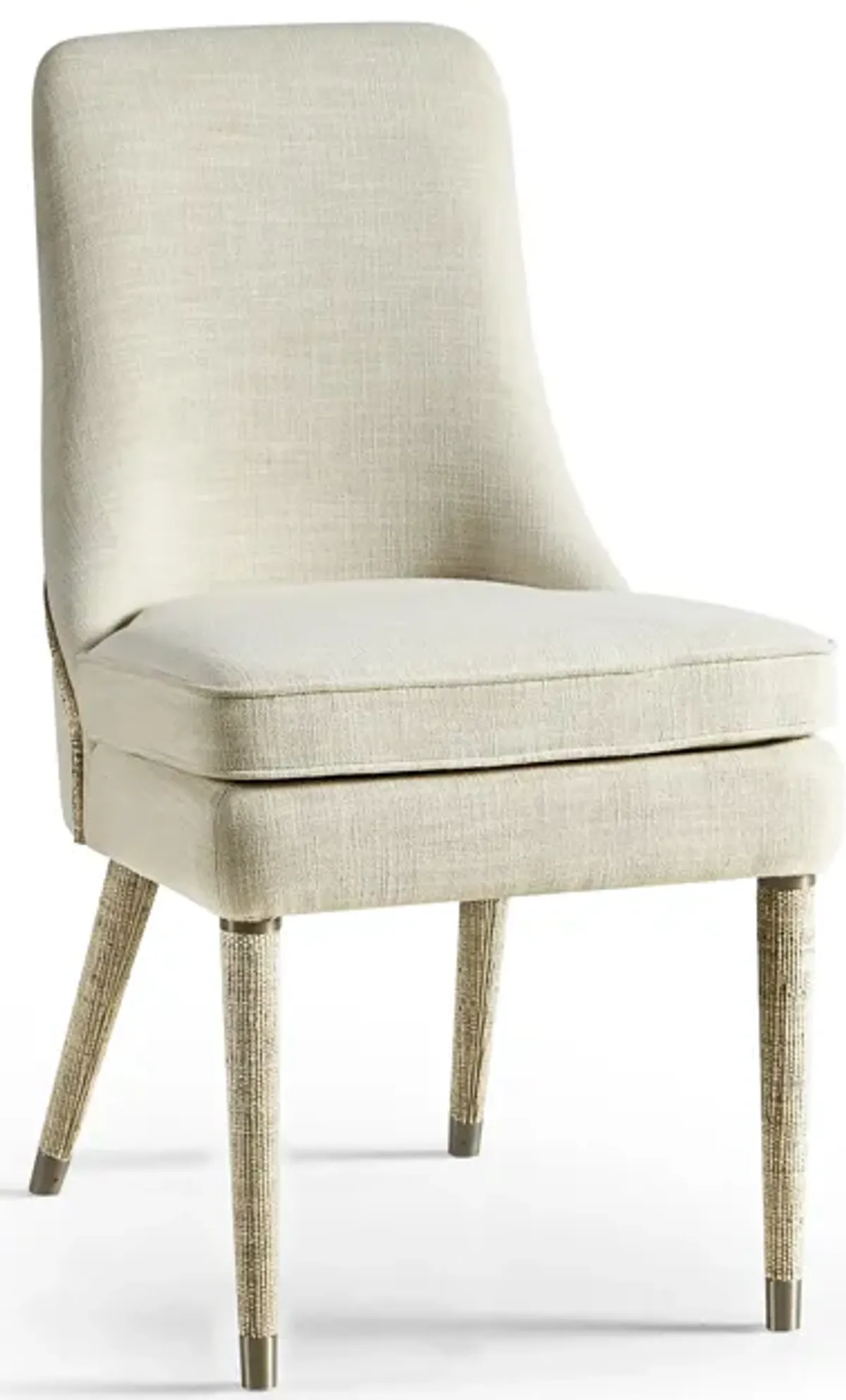 Shoal Linen & Grass Cloth Side Chair