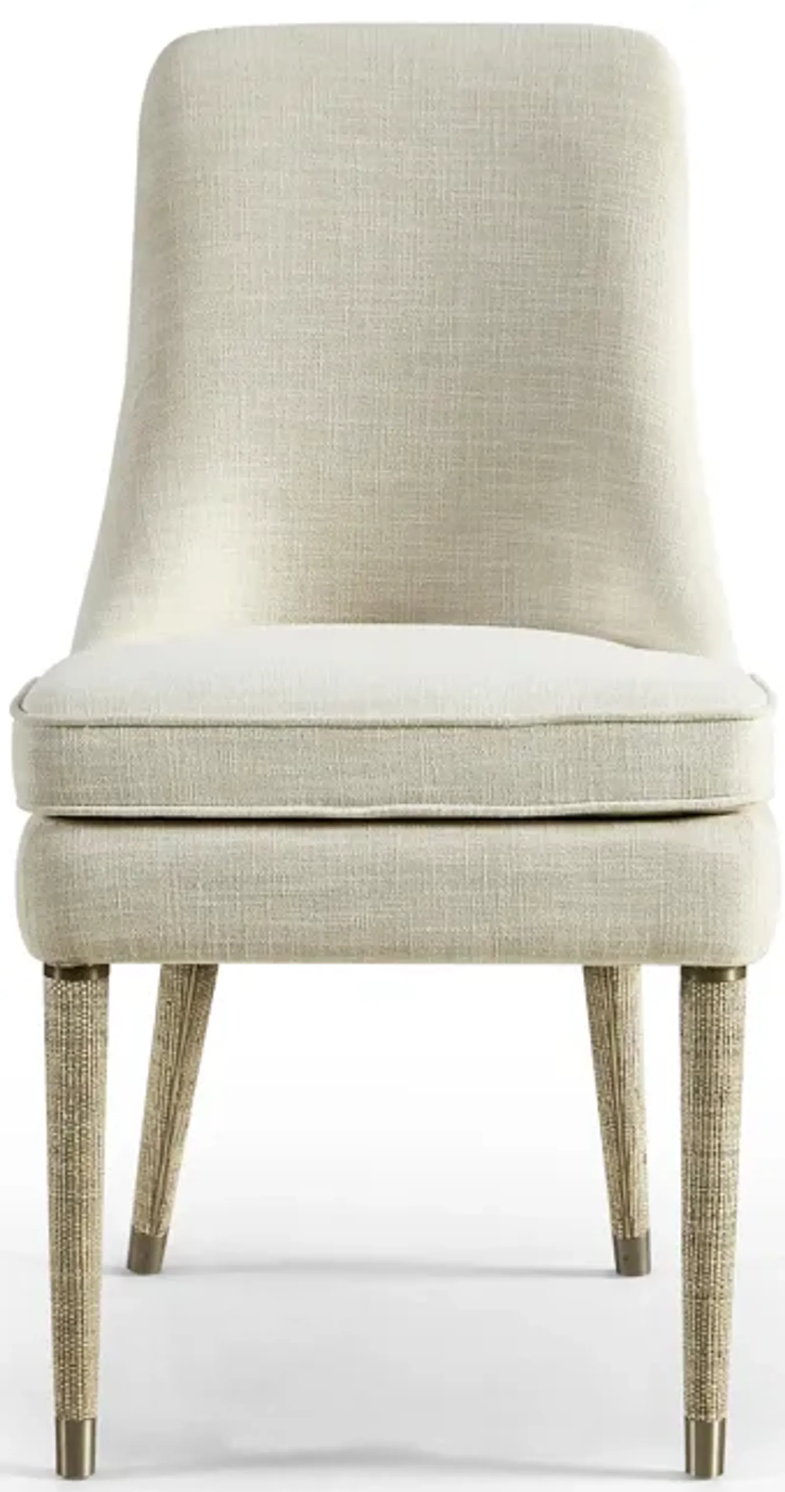 Shoal Linen & Grass Cloth Side Chair