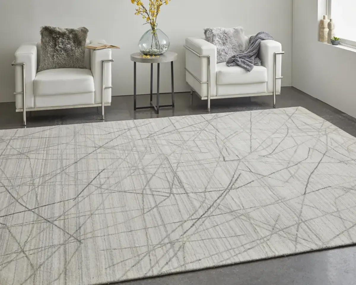 Whitton 8894F Ivory/Gray 4' x 6' Rug