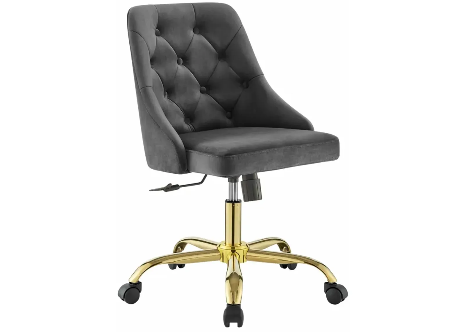 Modway Furniture - Distinct Tufted Swivel Performance Velvet Office Chair