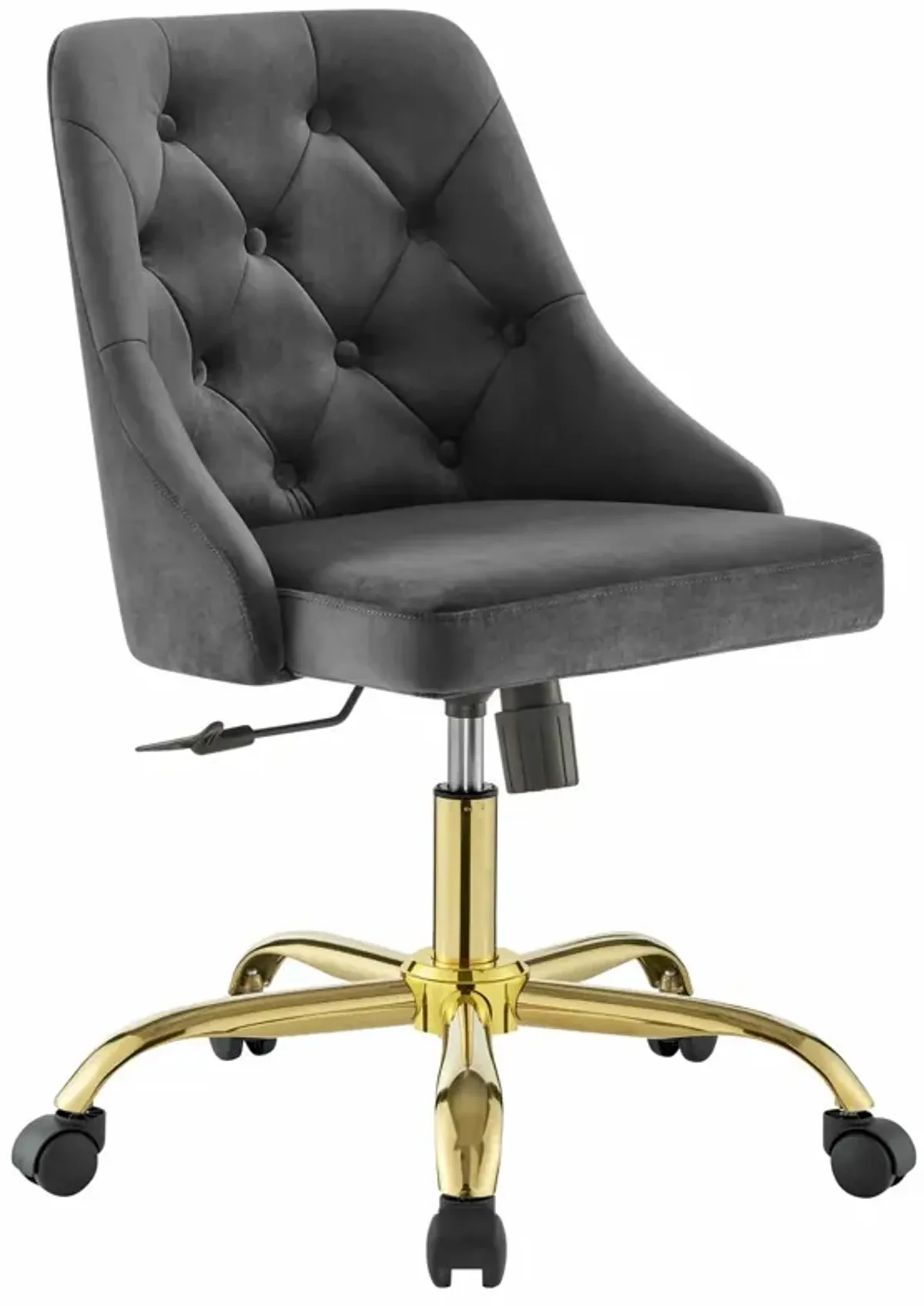 Modway Furniture - Distinct Tufted Swivel Performance Velvet Office Chair