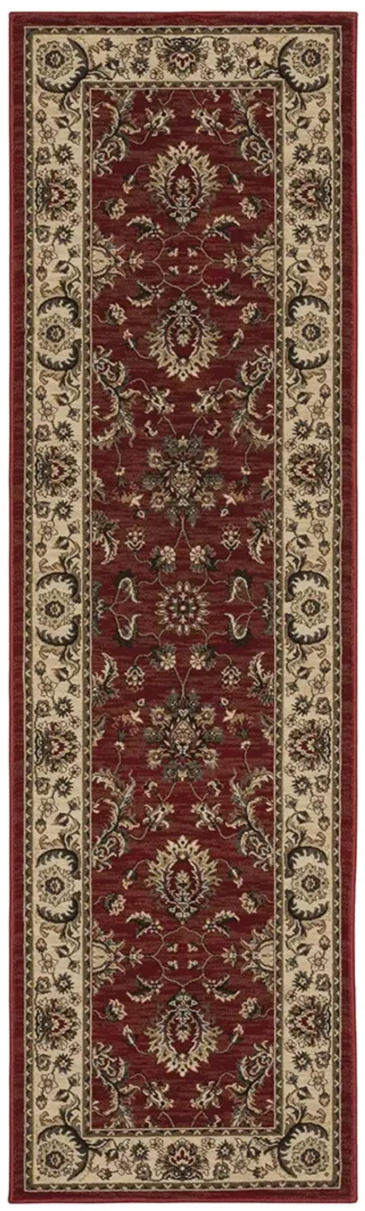 Ariana 2'3" x 7'9" Red Rug