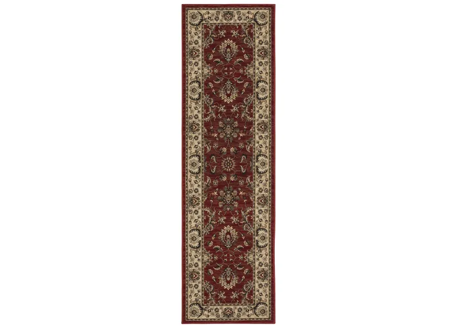 Ariana 2'3" x 7'9" Red Rug