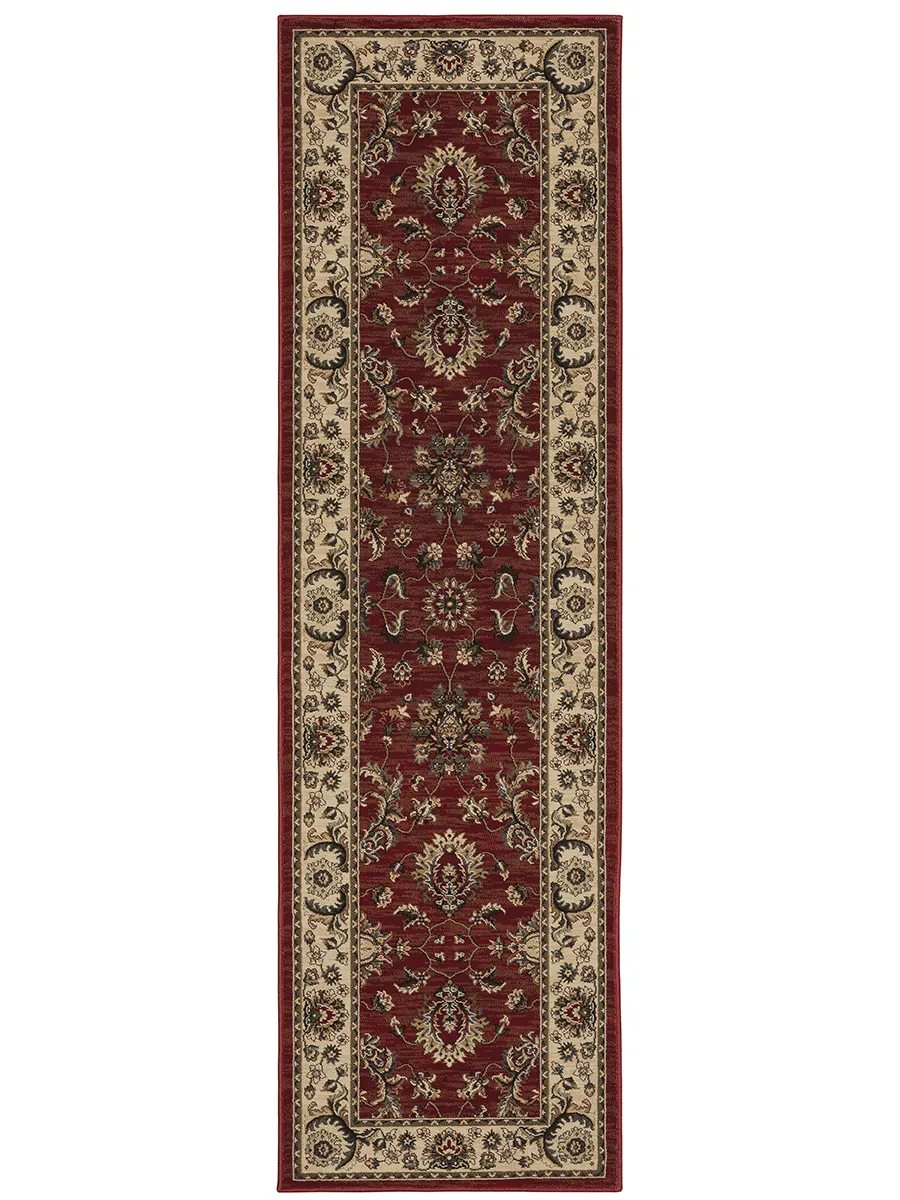 Ariana 2'3" x 7'9" Red Rug