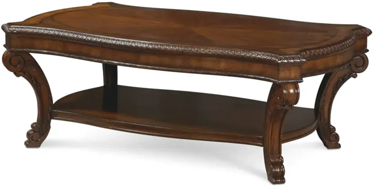 Old World Rectangular Cocktail Table