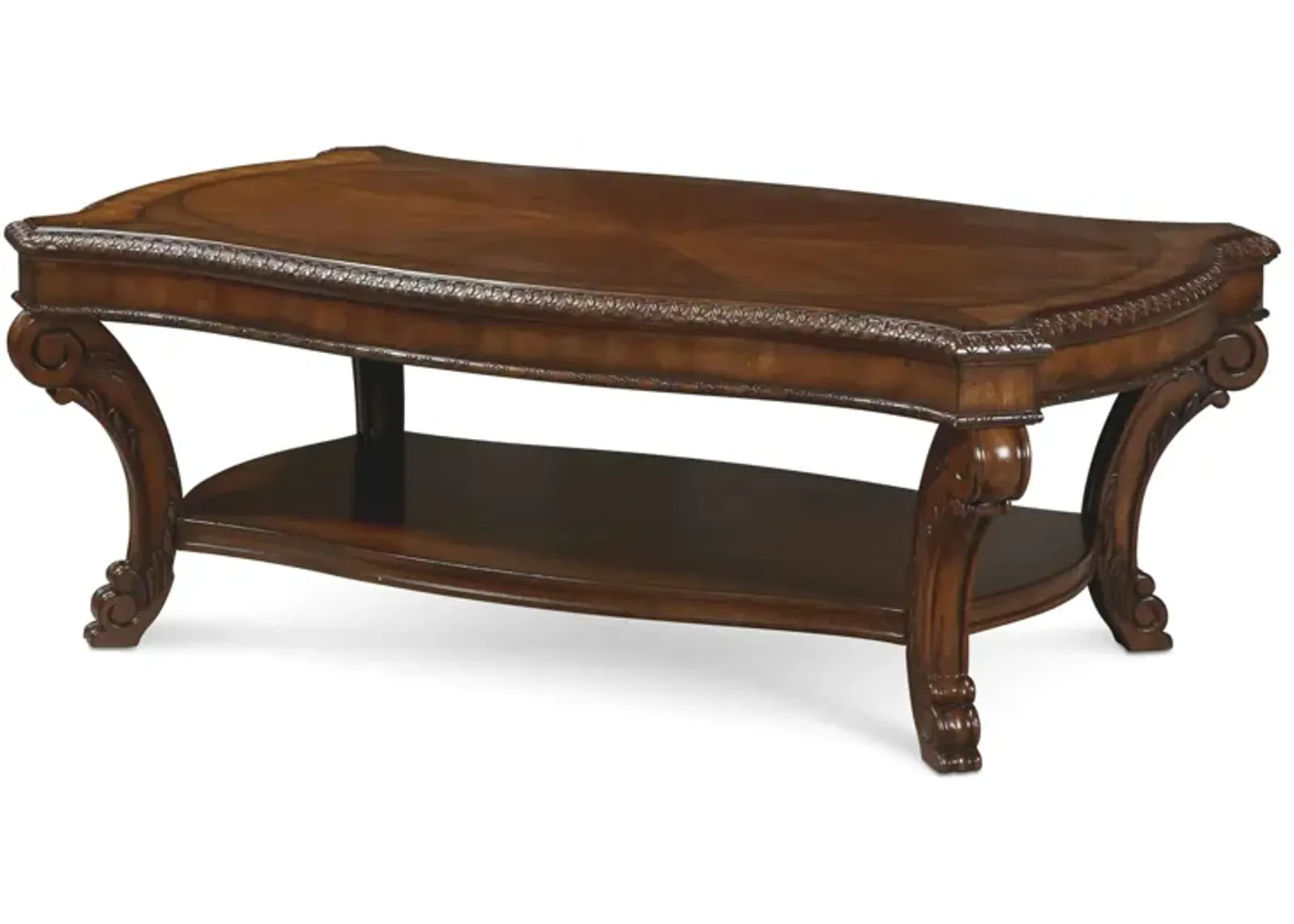 Old World Rectangular Cocktail Table