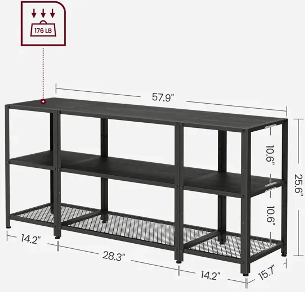 TV Stand for 65-Inch TVs – Modern Entertainment Center with Storage and Stylish Design