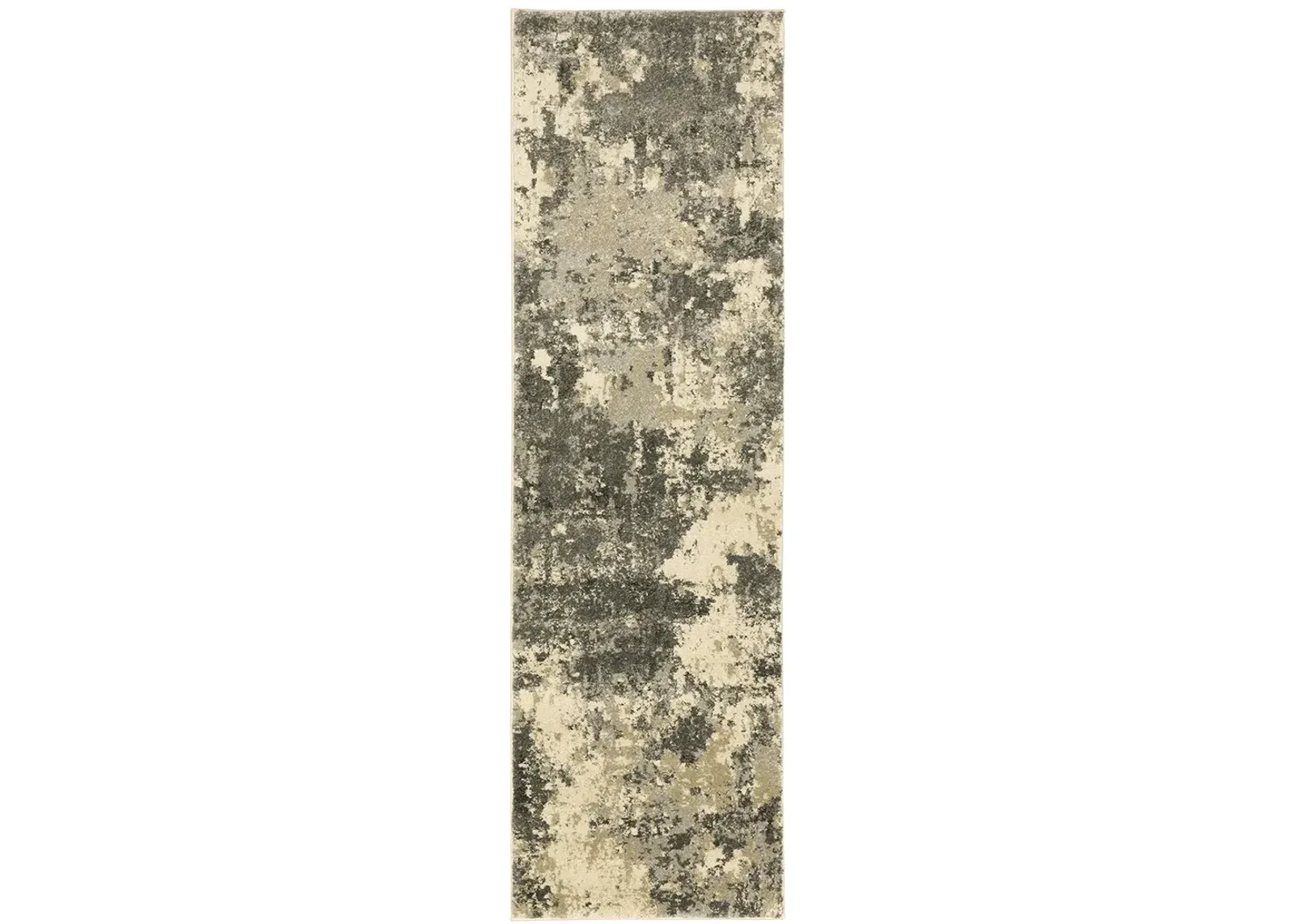 Astor 2'3" x 7'6" Grey Rug