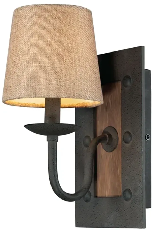 Early American 12'' High 1-Light Sconce
