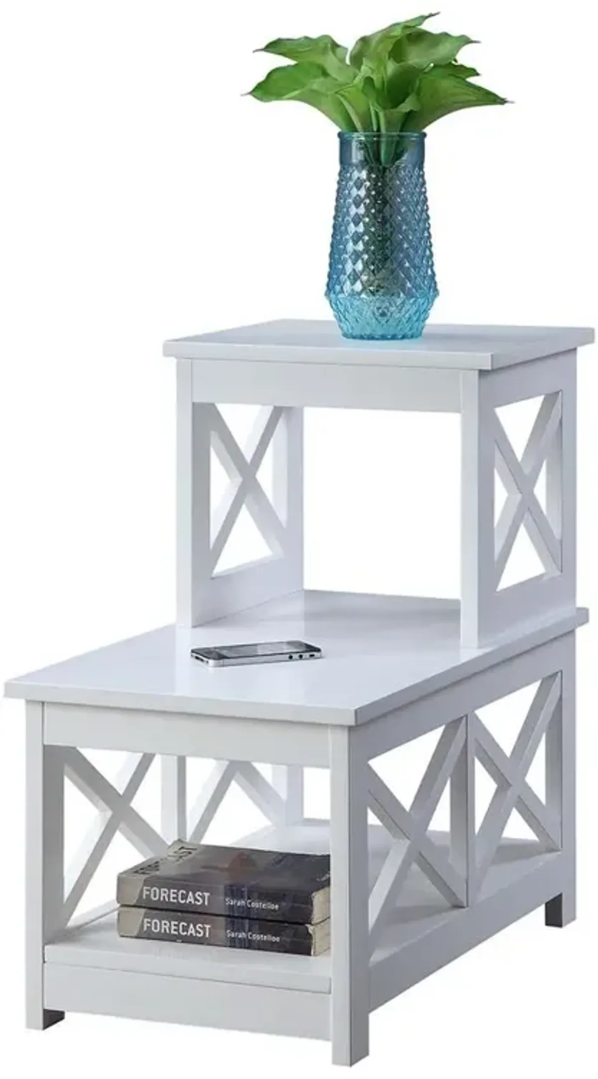 Convience Concept, Inc. Oxford 2 Step Chairside End Table