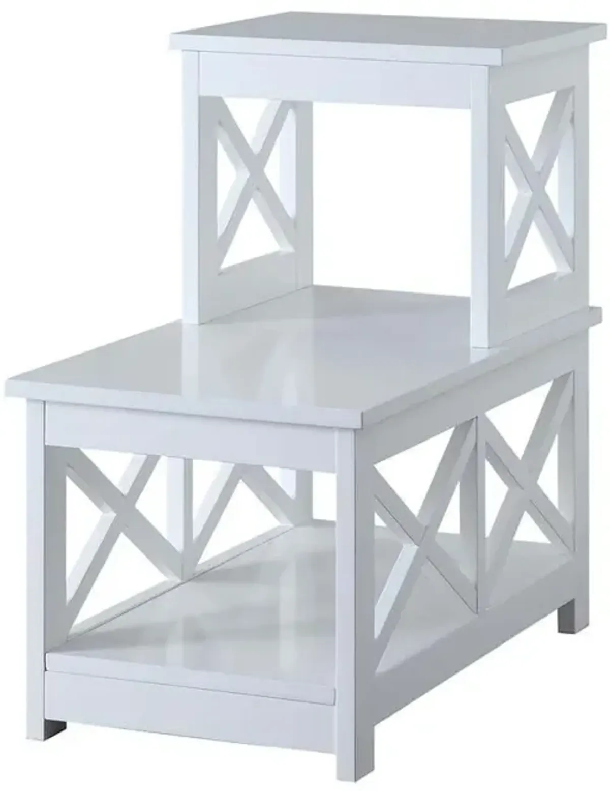 Convience Concept, Inc. Oxford 2 Step Chairside End Table