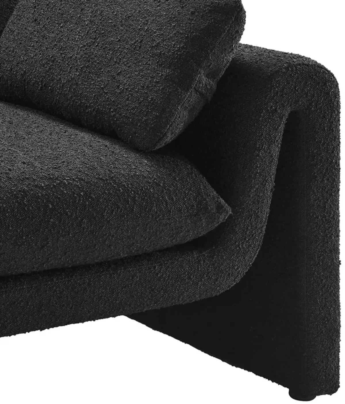 Waverly Boucle Fabric Sofa