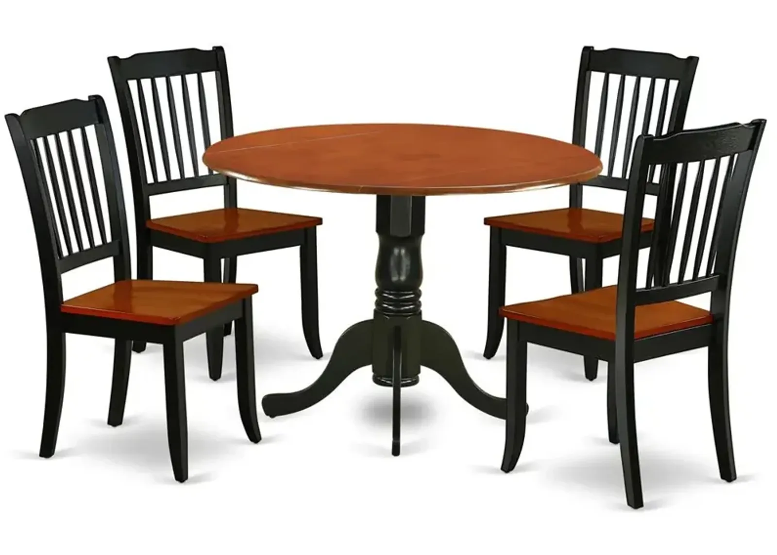 Dining Room Set Black & Cherry