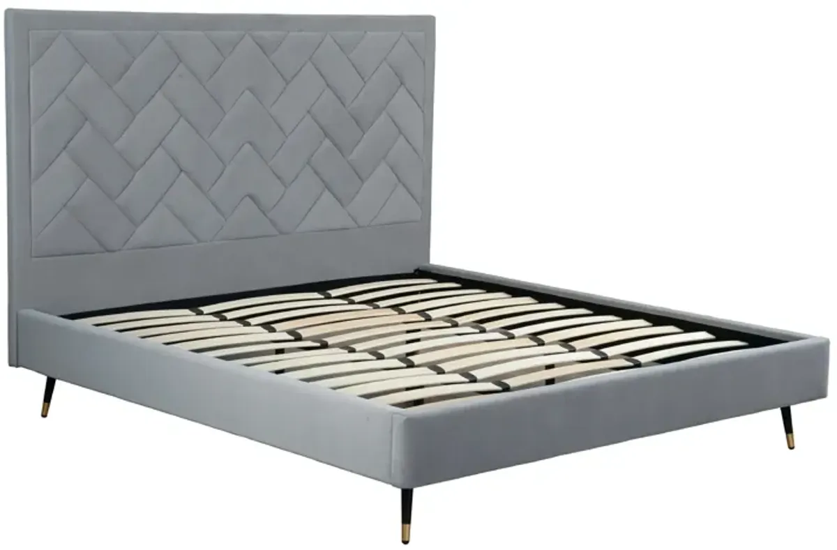 Crosby Gray King Bed