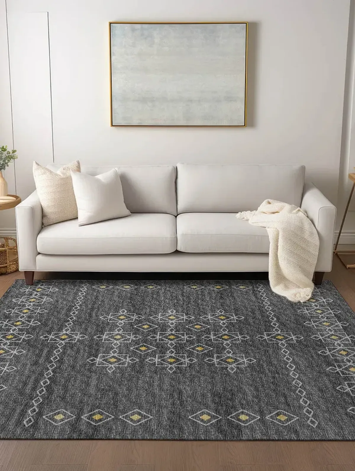 Sedona SN3 Charcoal 9' x 12' Rug