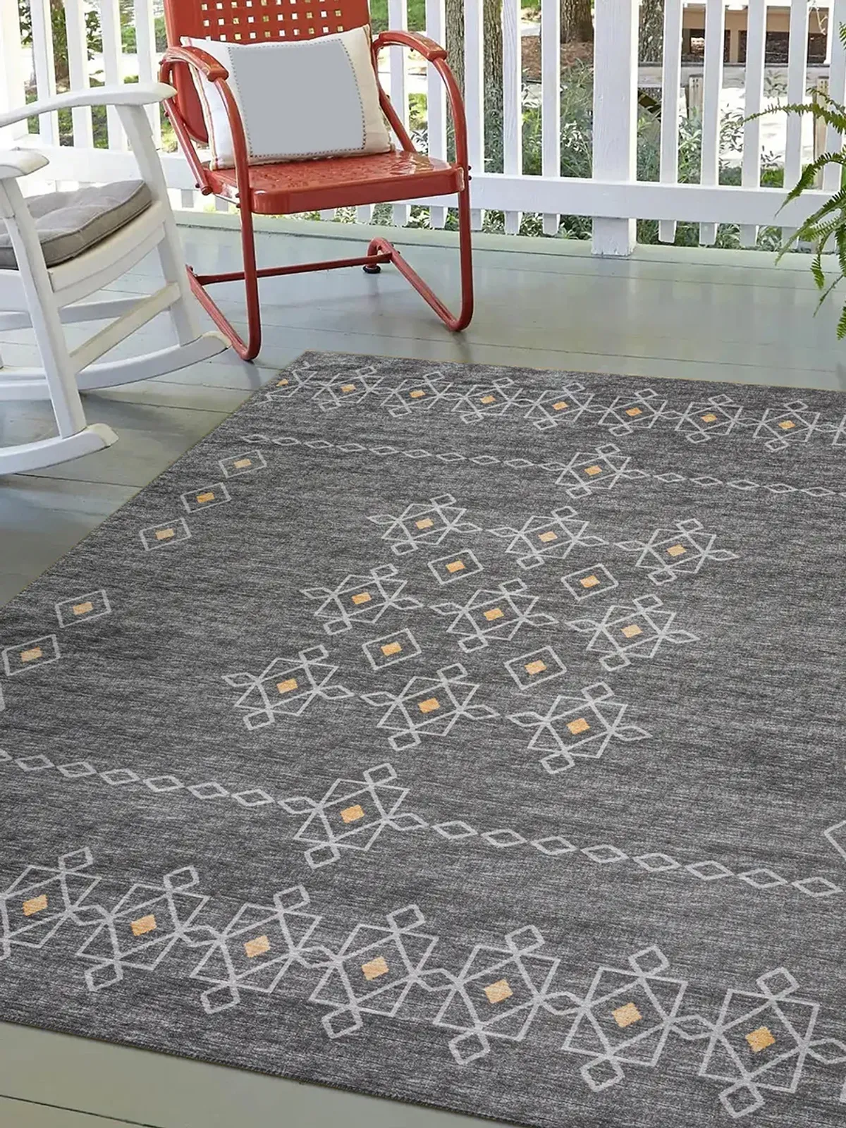 Sedona SN3 Charcoal 9' x 12' Rug